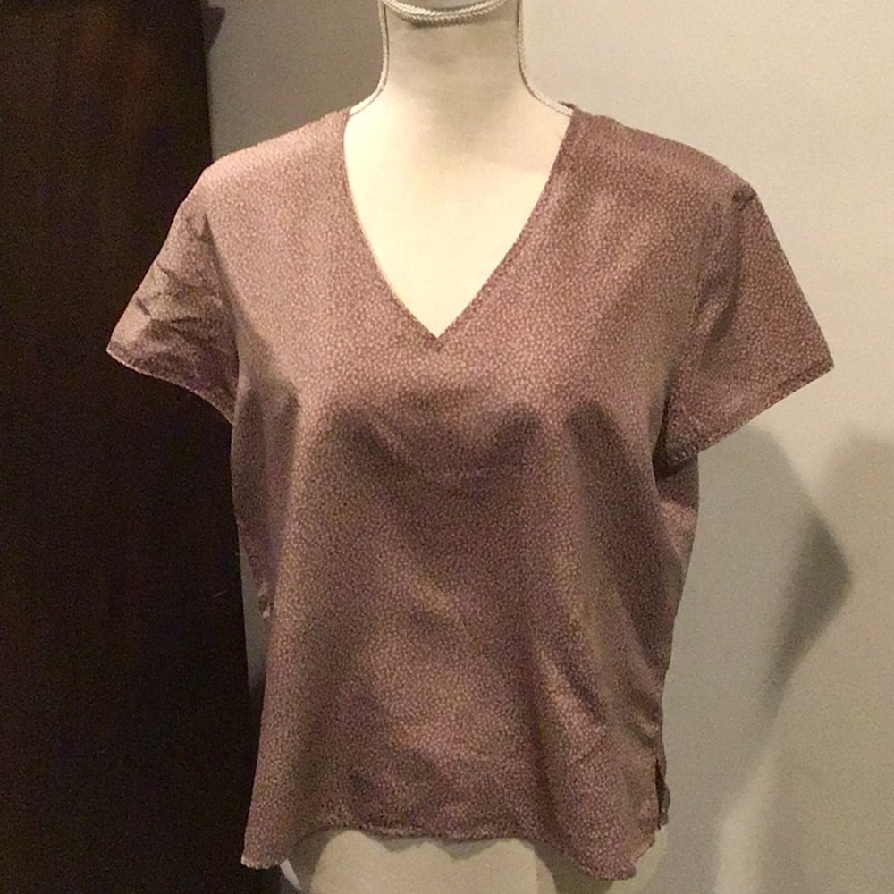 Chaus top lt. brown/taupe size13/14 juniors
